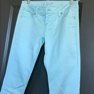 Light Turquoise Olivia Pants
